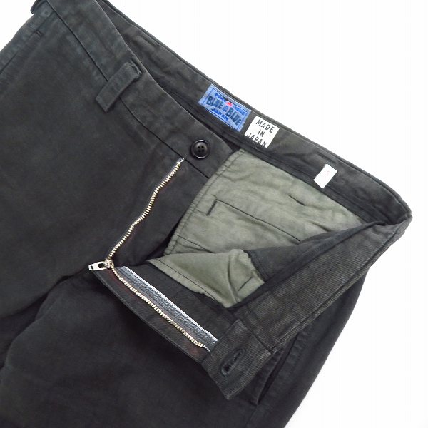 実際に弊社で買取させて頂いたBLUE BLUE/ブルーブルー  ブラックデニムパンツ/Sの画像 2枚目