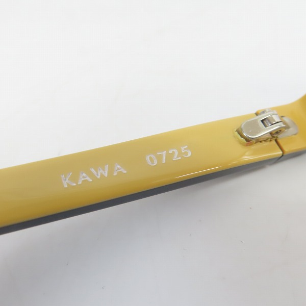 実際に弊社で買取させて頂いたAnne et Valentin/アンバレンタイン 眼鏡/メガネフレーム KAWA 0725の画像 5枚目
