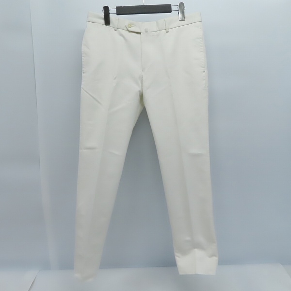 実際に弊社で買取させて頂いたTOMORROWLAND/トゥモローランド PILGRIM  LARUSMIANI コットン スリムスタックスラックス/48