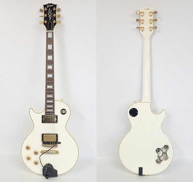 実際に弊社で買取させて頂いた★Greco/グレコ  レスポールカスタムType エレキギター レフティ/左利き用の画像 1枚目