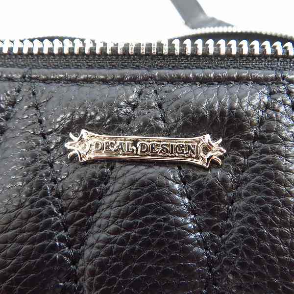 実際に弊社で買取させて頂いたDEAL DESIGN/ディールデザイン ダイヤキルティングポーチ/ウエストバッグの画像 6枚目