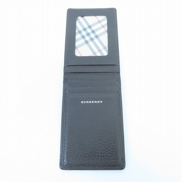 実際に弊社で買取させて頂いたBURBERRY/バーバリー チェック柄/レザー パスケースの画像 3枚目