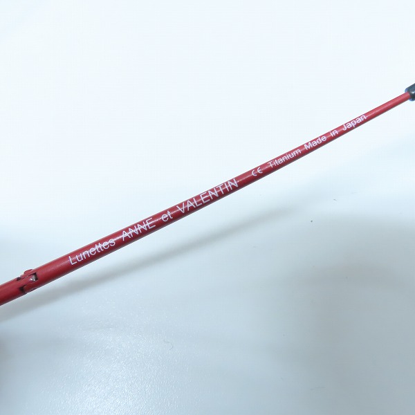 実際に弊社で買取させて頂いたAnne et Valentin/アンバレンタイン 眼鏡/メガネフレーム OSCAR T09の画像 5枚目