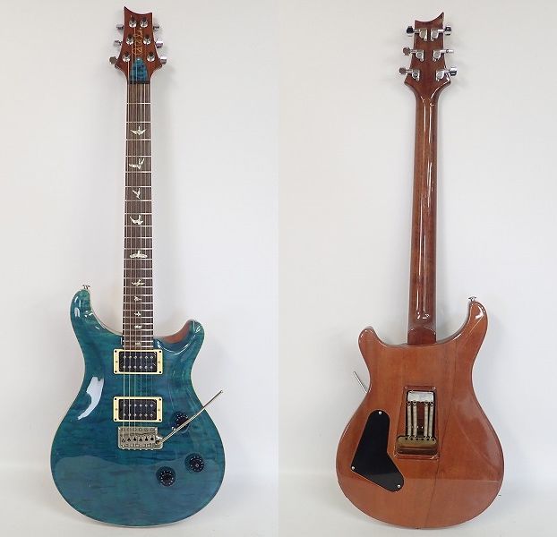 実際に弊社で買取させて頂いた★PRS/Paul Reed Smith/ポールリードスミス  CUSTOM 24 10 TOP バードインレイ ハードケース付きの画像 1枚目