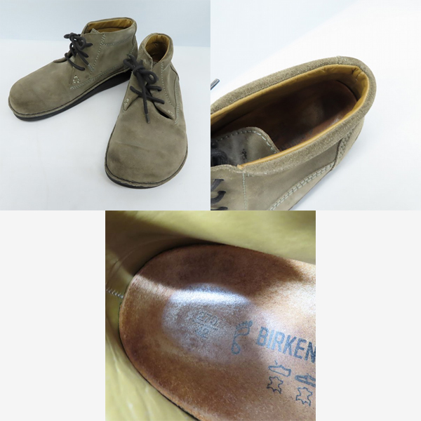 実際に弊社で買取させて頂いたBIRKENSTOCK/ビルケンシュトック スエード チャッカブーツ 26.5/27 2点セットの画像 2枚目