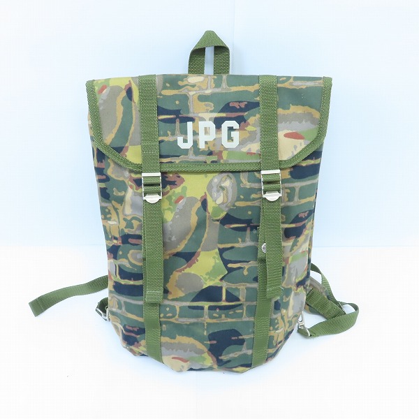 実際に弊社で買取させて頂いたJean Paul GAULTIER/ジャンポールゴルチェ JPG サイバーカモ バックパック リュックサック