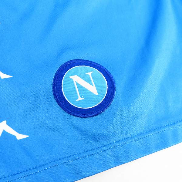 実際に弊社で買取させて頂いたKAPPA/カッパ Napli ナポリ ホーム 半袖 ユニフォーム ジュニア セットアップ/140cmの画像 6枚目