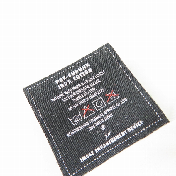 実際に弊社で買取させて頂いたNEIGHBORHOOD×FRAGMENT DESIGN/ネイバーフッド×フラグメントデザイン FR TEE NAVY FRNHT-01 Sの画像 3枚目