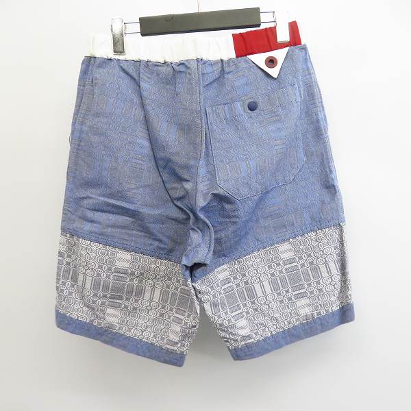 実際に弊社で買取させて頂いたWHITE MOUNTAINEERING/ホワイトマウンテニアリング T/C Geometric Pattern Jacquard Switch EZ Shorts WM1371414/1の画像 1枚目