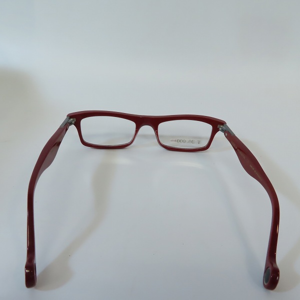 実際に弊社で買取させて頂いたAnne et Valentin/アンバレンタイン 眼鏡/メガネフレーム FACTORY FIVE 0809 REDの画像 3枚目