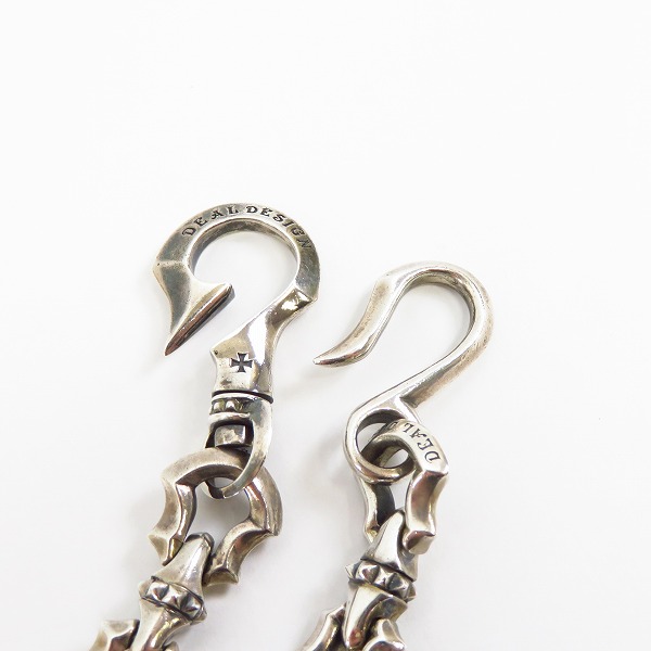 実際に弊社で買取させて頂いたDEAL DESIGN/ディールデザイン スパイクビット ウォレットチェーンの画像 1枚目