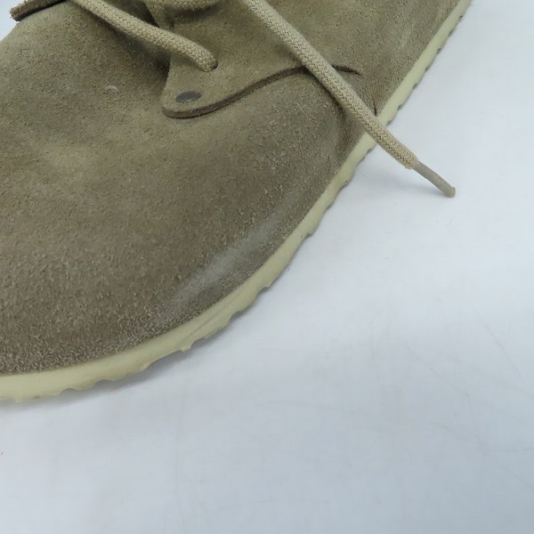 実際に弊社で買取させて頂いたBIRKENSTOCK/ビルケンシュトック スエード チャッカブーツ 26.5/27 2点セットの画像 4枚目