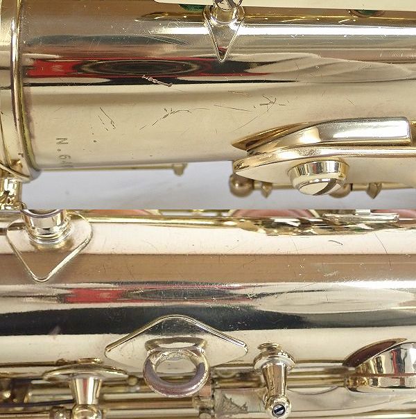 実際に弊社で買取させて頂いた★SELMER/セルマー アルトサックス SERIES Ⅲ/シリーズ 3 彫刻有り 64万台 ハードケース付 の画像 5枚目