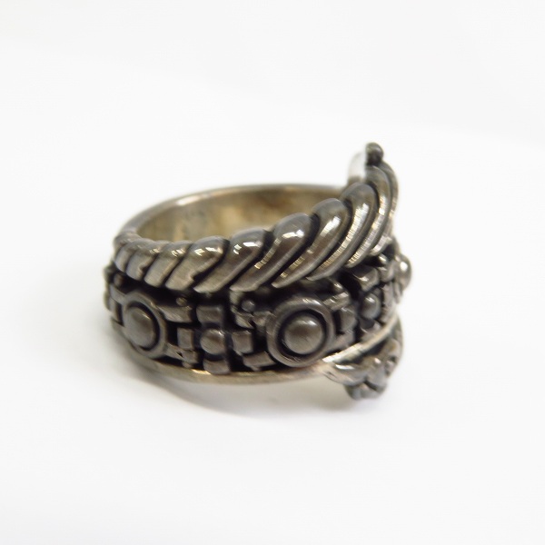 実際に弊社で買取させて頂いた【ギャラ付き】Leathers and Treasures/レザーズ＆トレジャーズ リボルビング celticbird w/ball cross 19号の画像 4枚目