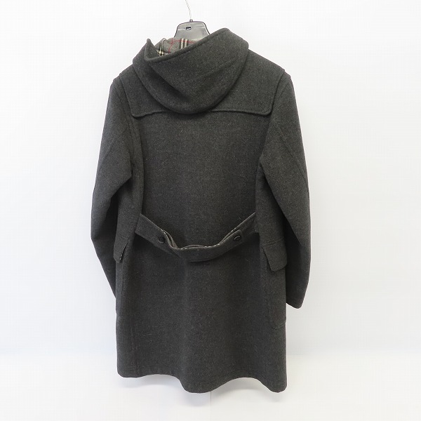 実際に弊社で買取させて頂いたBurberrys/バーバリー 裏地チェック柄 ダッフルコート/Sの画像 1枚目