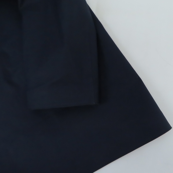 実際に弊社で買取させて頂いたMACKINTOSH/マッキントッシュ DUNKELD/ダンケルド ゴム引き ステンカラーコート GR-1001D/36の画像 9枚目