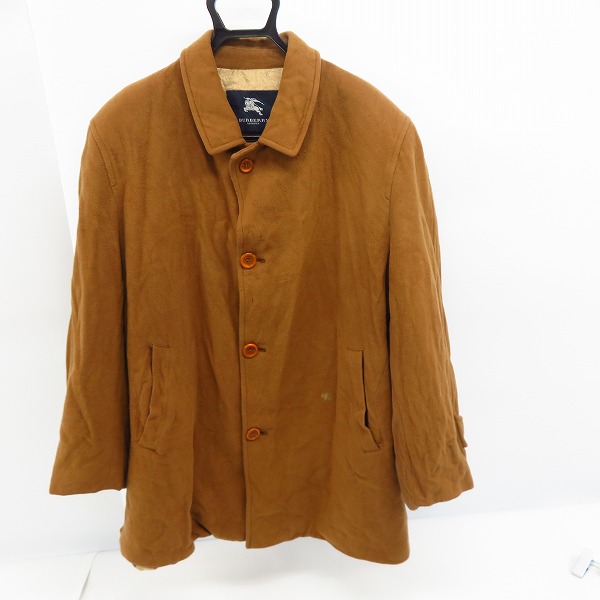 実際に弊社で買取させて頂いたBURBERRY/バーバリー ウールロングジャケット/コート ライトブラウン系