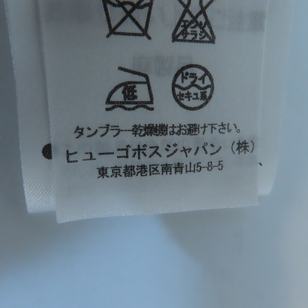 実際に弊社で買取させて頂いたHUGO BOSS/ヒューゴボス 半袖ポロシャツ/Lの画像 4枚目