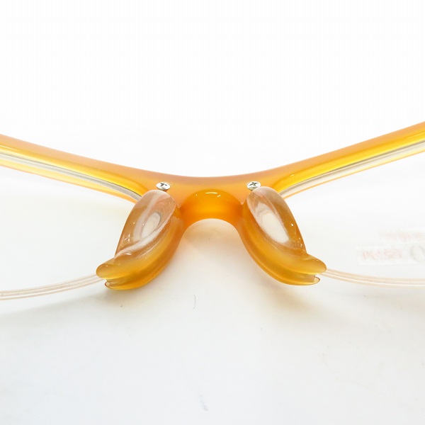 実際に弊社で買取させて頂いたspec espace/スペックエスパス 眼鏡/メガネフレーム ハーフリム ES-5012の画像 4枚目