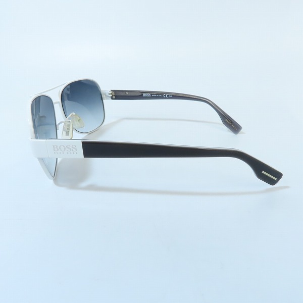 実際に弊社で買取させて頂いたHUGO BOSS/ヒューゴボス ロゴ テンプル サングラス 0352F/Sの画像 2枚目