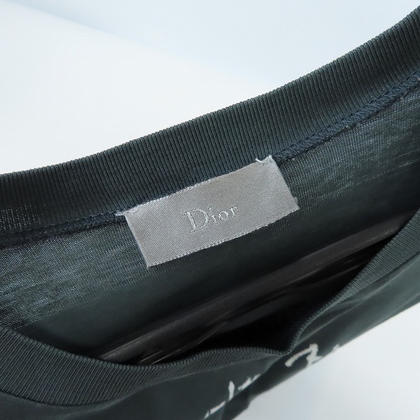 実際に弊社で買取させて頂いたDior HOMME/ディオール Fly me Away クルーネックTee/XSの画像 2枚目
