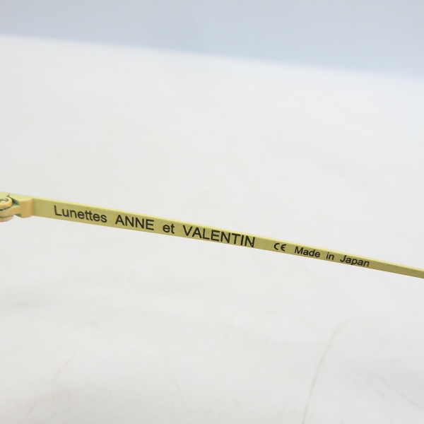 実際に弊社で買取させて頂いたAnne et Valentin/アンバレンタイン 眼鏡/メガネフレーム VIRGIN B112の画像 2枚目