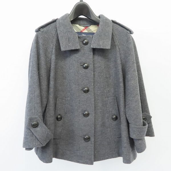 実際に弊社で買取させて頂いたBurberry/バーバリー ショート丈ピーコート/40
