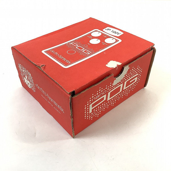 実際に弊社で買取させて頂いたelectro-harmonix/エレクトロハーモニクス nano POG Polyphonic Octave Generator オクターバー エフェクターの画像 8枚目