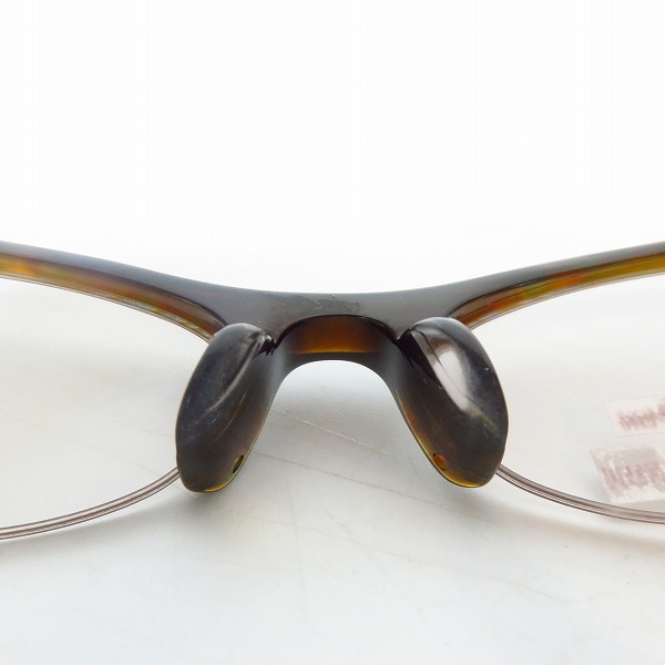 実際に弊社で買取させて頂いたspec espace/スペックエスパス 眼鏡/メガネフレーム ハーフリム ES-5053 456の画像 4枚目
