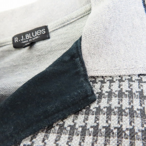 実際に弊社で買取させて頂いたR.J.B/アールジェイビー THE FLAT HEAD/フラットヘッド 刺繡 ポロシャツ 42の画像 5枚目