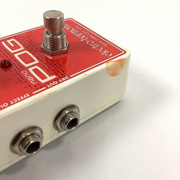 実際に弊社で買取させて頂いたelectro-harmonix/エレクトロハーモニクス nano POG Polyphonic Octave Generator オクターバー エフェクターの画像 4枚目