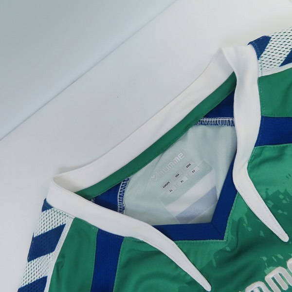 実際に弊社で買取させて頂いたhummel/ヒュンメル サッカー シエラレオネ代表 ユニフォーム 03-419/XLの画像 4枚目