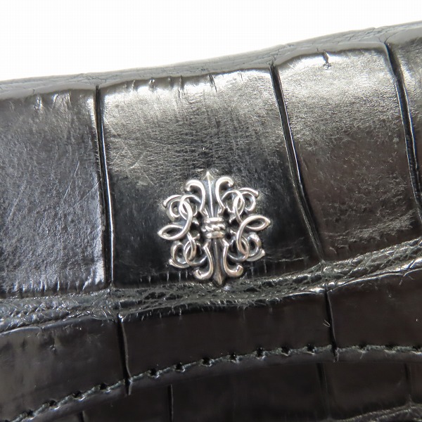 実際に弊社で買取させて頂いたDEAL DESIGN/ディールデザイン 型押クロコ ウォレットの画像 5枚目