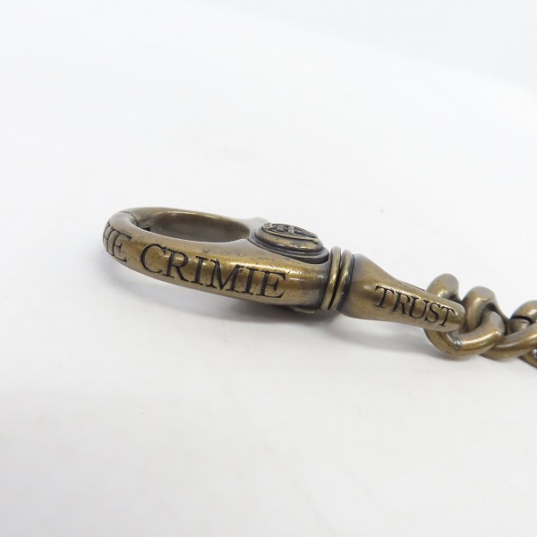 実際に弊社で買取させて頂いたCRIMIE/クライミー FAITH＆TRUST ウォレットチェーン アンティークゴールドの画像 6枚目