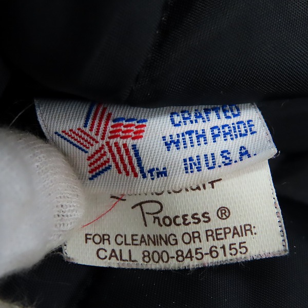 実際に弊社で買取させて頂いたSchott/ショット DOUBLE RIDERS OILED COWHIDE ダブルライダースジャケット カウハイド/38の画像 4枚目