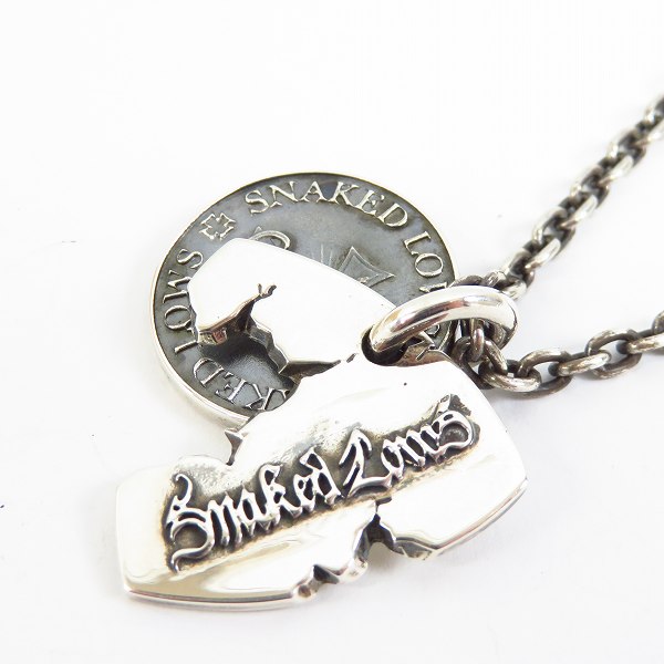 実際に弊社で買取させて頂いたSNAKED LOWS DEAL DESIGN/スネイキッドロウズ バーストピック ペンダント