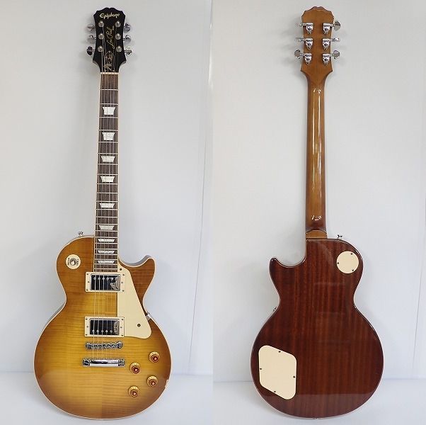 実際に弊社で買取させて頂いた★Epiphone/エピフォン Les Paul Standard/レスポールスタンダード ソフトケース付 の画像 1枚目