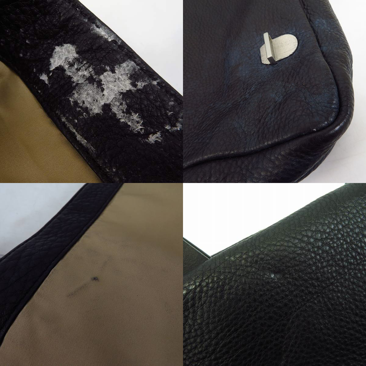 実際に弊社で買取させて頂いたMARC BY MARC JACOBS/マークバイマークジェイコブス 2WAY レザー ショルダーバッグ M4PE1002の画像 6枚目