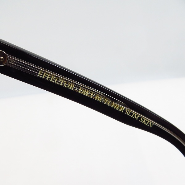 実際に弊社で買取させて頂いたEFFECTOR×DIET BUTCHER SLIM SKIN/エフェクター×ダイエットブッチャースリムスキン DIRT メガネフレーム アイウェアの画像 5枚目