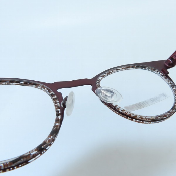 実際に弊社で買取させて頂いたAnne et Valentin/アンバレンタイン 眼鏡/メガネフレーム FLOYD U219の画像 3枚目