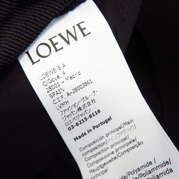 実際に弊社で買取させて頂いたLOEWE/ロエベ 21SS ロゴ刺繍 ベースボールキャップ K664358X12 ONEサイズ の画像 5枚目