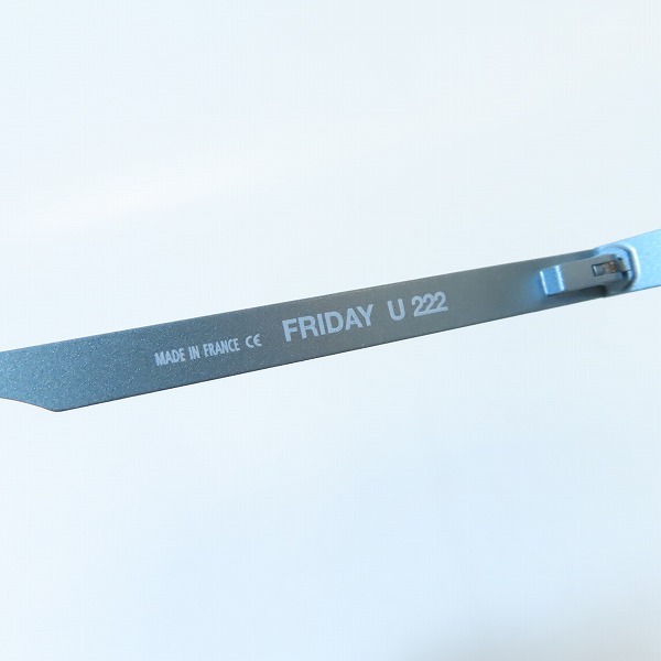 実際に弊社で買取させて頂いたAnne et Valentin/アンバレンタイン 眼鏡/メガネフレーム FRIDAY U222の画像 4枚目