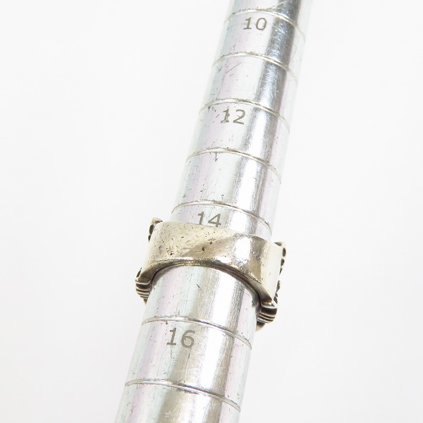 実際に弊社で買取させて頂いたDEAL DESIGN/ディールデザイン ブラックオニキス バタフライリング 15号の画像 6枚目