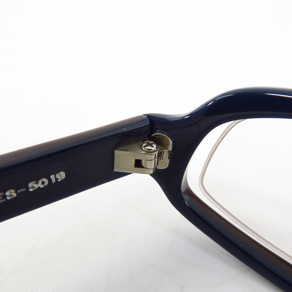実際に弊社で買取させて頂いたspec espace/スペックエスパス 眼鏡/メガネフレーム 手仕事 ES-5019 COL.255の画像 5枚目