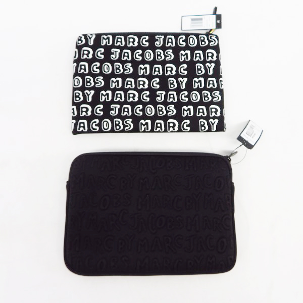 実際に弊社で買取させて頂いた【未使用】MARC BY MARC JACOBS/マークバイマークジェイコブス ミニクラッチ/ポーチ M0002302/M0003463 2点セットの画像 1枚目