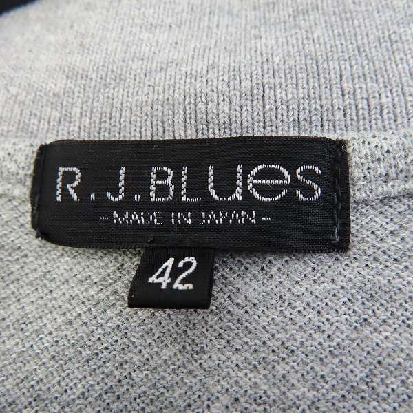 実際に弊社で買取させて頂いたR.J.B/アールジェイビー THE FLAT HEAD/フラットヘッド 刺繡 ポロシャツ 42の画像 2枚目