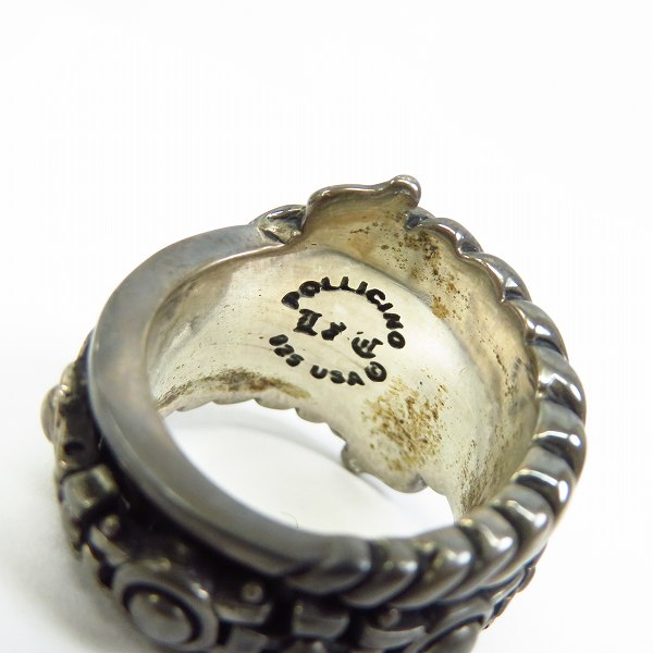 実際に弊社で買取させて頂いた【ギャラ付き】Leathers and Treasures/レザーズ＆トレジャーズ リボルビング celticbird w/ball cross 19号の画像 6枚目