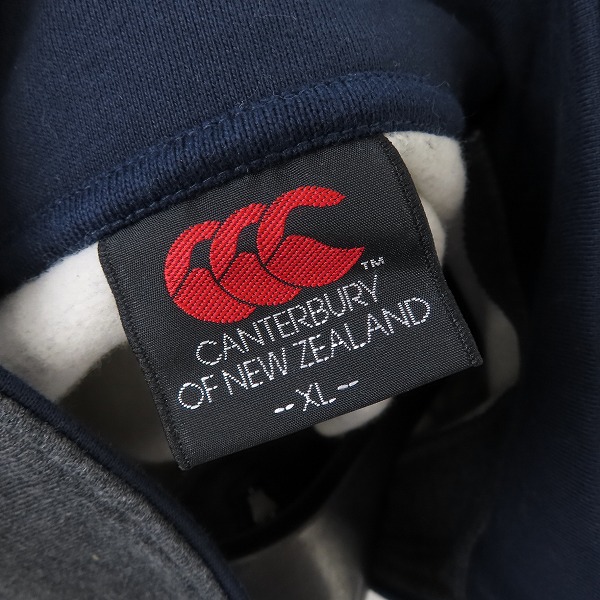 実際に弊社で買取させて頂いた【未使用】CANTERBURY/カンタベリー ビッグシルエット ジップアップ XLの画像 2枚目
