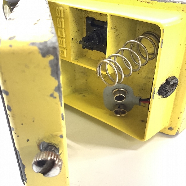 実際に弊社で買取させて頂いたBOSS/ボス SD-1 SUPER Overdrive スーパー オーバードライブ 日本製 銀ネジ NEC C4558C ヴィンテージ エフェクターの画像 6枚目