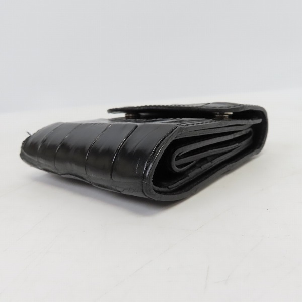 実際に弊社で買取させて頂いたDEAL DESIGN/ディールデザイン 型押クロコ ウォレットの画像 2枚目